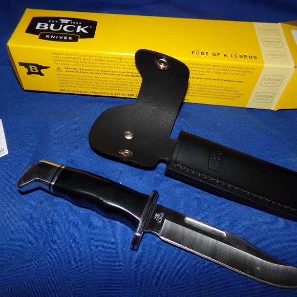 Buck Other Buck Knives 19 Special Fixed Blade Hunting Knife Made In Usa 119bks New Wbox